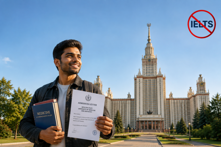 Study in Russia without IELTS - how university admission actually works