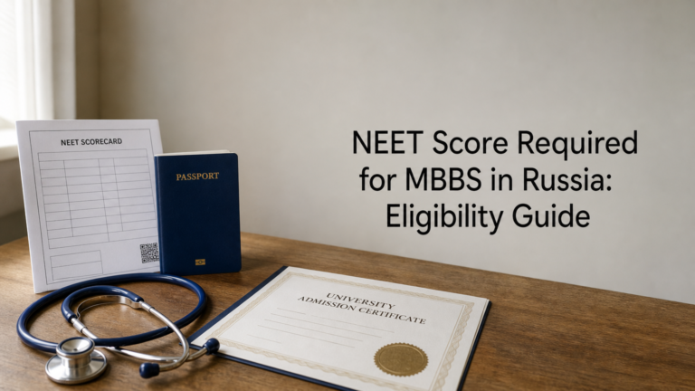 NEET Score Required for MBBS in Russia: Eligibility Guide